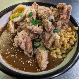 Fried Chicken Curry Rice Bowl