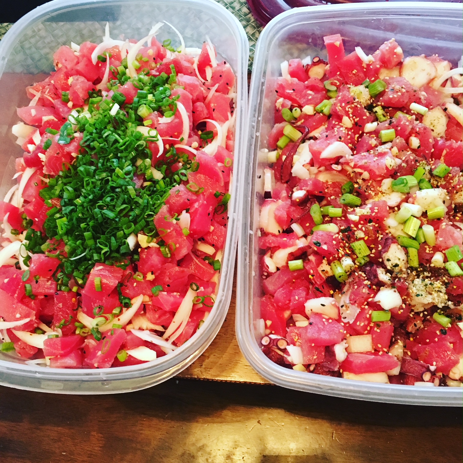 Poke pans